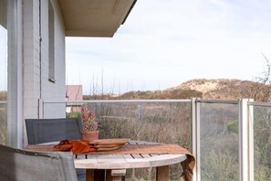 Sunny and cosy terrace with wide open, beautiful views