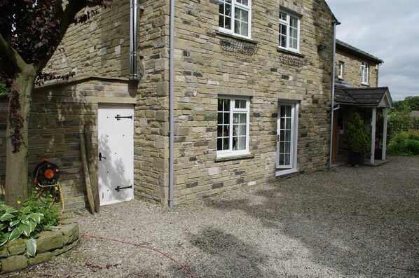 Beck Side in West Burton, Wensleydale in the Yorkshire Dales