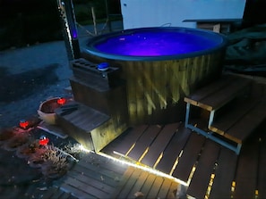 Bain à remous extérieur