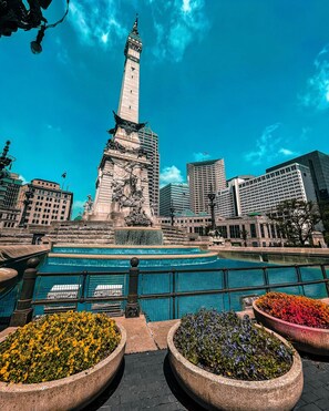 Check out Monument Circle in Downtown Indy-2
