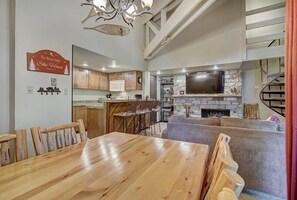 Indoors, Dining Room, Dining Table, Table, Furniture