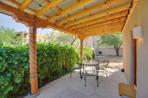 Covered Porch | Sitting Area | Off of Bedroom