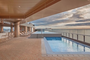 Rooftop pool