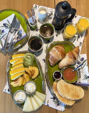 Repas de petit déjeuner