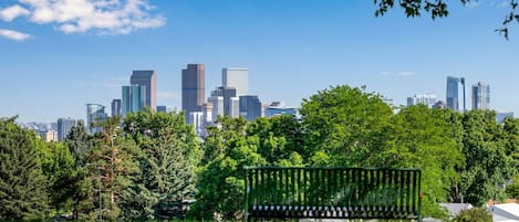 Zuni Street Park - just 3 blocks away and the best view of the Denver Skyline in the city!