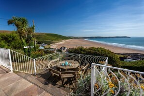 Seascape Woolacombe Patio View