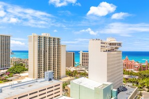 Waikiki City Ocean Views!