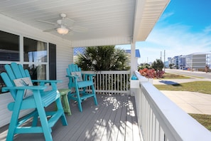 Furnished Gulf View Deck