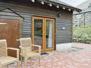Attractive detached timber lodge | Harrison’s Lodge - Doddick Farm Cottages, Threlkeld, near Keswick