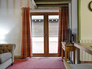 Cosy living area | Harrison’s Lodge - Doddick Farm Cottages, Threlkeld, near Keswick