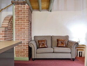 Comfy seating area | Harrison’s Lodge - Doddick Farm Cottages, Threlkeld, near Keswick