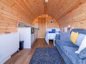 Open plan living space | Pabbay, Boreray - Otternish Pods, Newtonferry