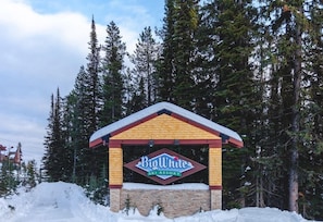 Welcome to the entrance of Big White Ski Resort..  Big White is recognized as one of the best ski resorts in Canada and only a 1 hour drive from Downtown Kelowna.