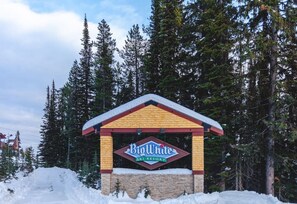 Welcome to the entrance of Big White Ski Resort..  Big White is recognized as one of the best ski resorts in Canada and only a 1 hour drive from Downtown Kelowna.