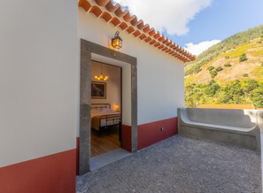 View of bedroom from balcony 