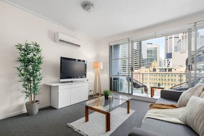 A tastefully furnished living area.