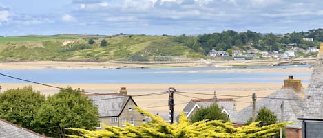 Views over the estuary from One Netherton Road Holiday Cottage, Padstow, North Cornwall