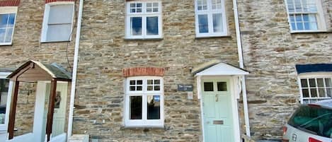 Front of The Cottage holiday cottage in, Padstow, North Cornwall