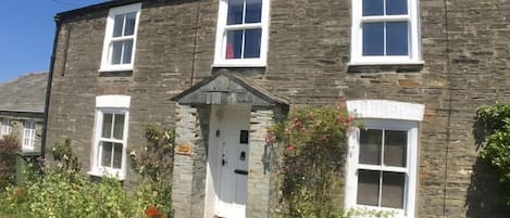 Front of Webbers Holiday Cottage, Padstow, North Cornwall