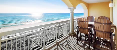 Private Balcony - Azure Resort Okaloosa Island Fort Walton Beach Vacation Rentals