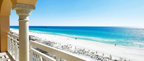 Private Balcony - Azure Resort Okaloosa Island Fort Walton Beach Vacation Rentals