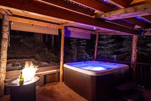Bain à remous intérieur