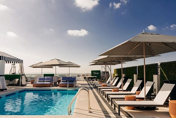 Rooftop pool terrace