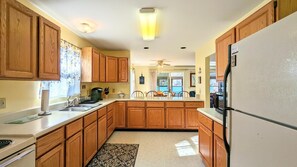 Large Kitchen With lots of counter space