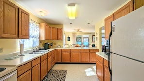 Large Kitchen With lots of counter space