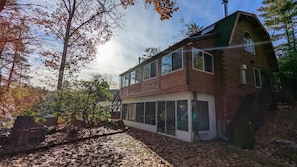 Patio area of the home