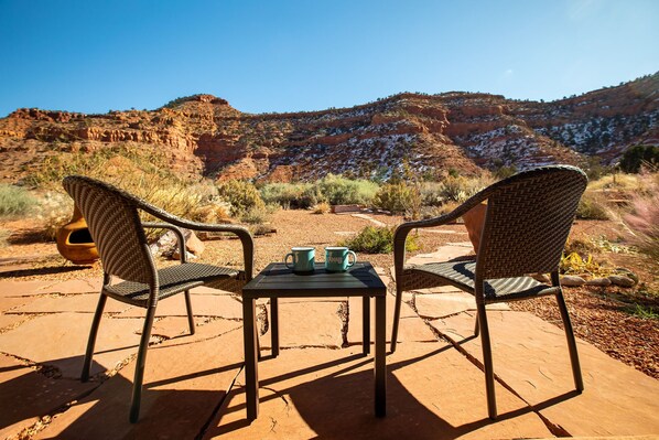 Enjoy the unobstructed view. 