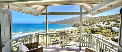 Upstairs bedroom balcony