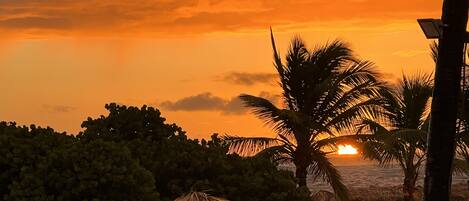 Sunrise from the balcony 