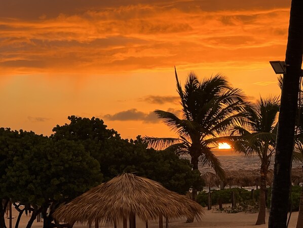 Sunrise from the balcony 