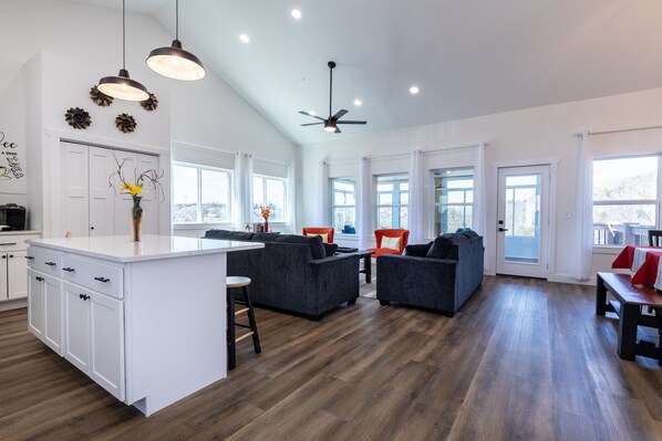Large and open living space