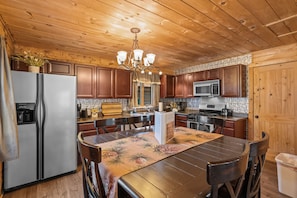 Kitchen and Dining Table