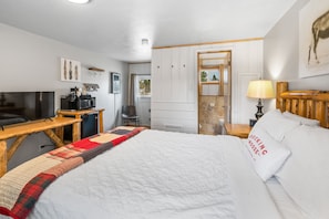 Side view of room