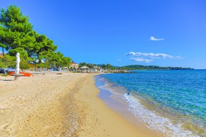 Nikiti Beach just 5 minutes away