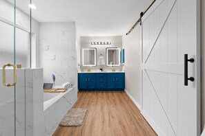 Bathroom 1- Master en-suite. Truly luxurious! 
