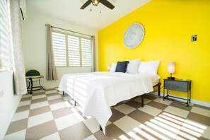 Master Bedroom with Panoramic Mountain/Ocean View (King Bed)