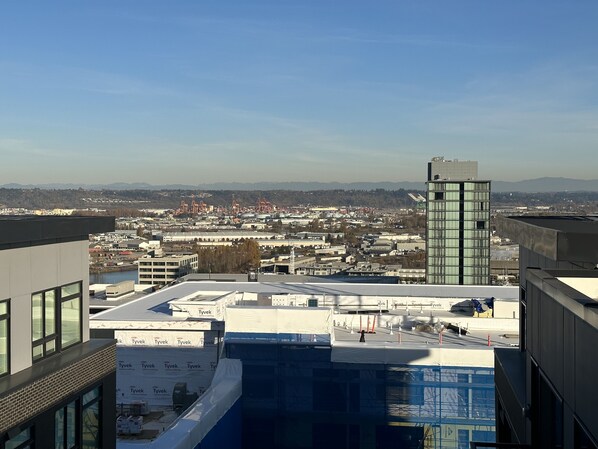 Vue depuis l’hébergement