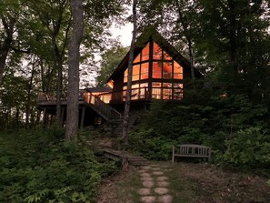 Cottage from the lake