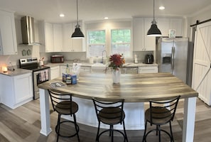 Huge kitchen island 