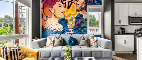 Enjoy your own Nashville murals in the house