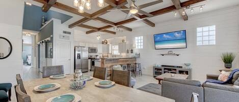 Dinning room in main house