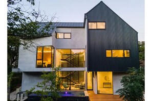 Rear of home