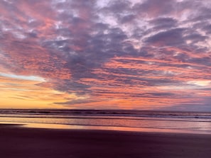 Sunset image taken from Torrey Pines Sate Beach