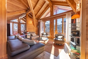 Salon chalet Mountainside Vars