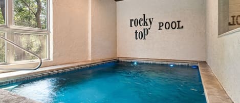 Rocky Top Plunge's inviting indoor pool