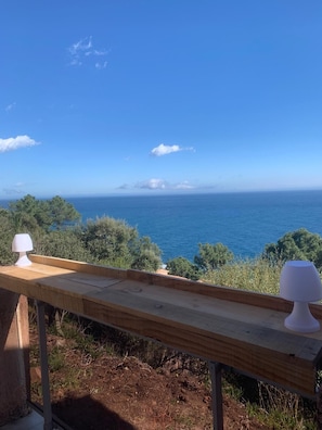Vue depuis l’hébergement